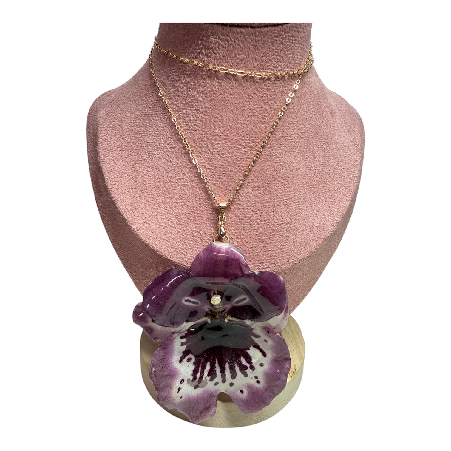 Collar Orquídea