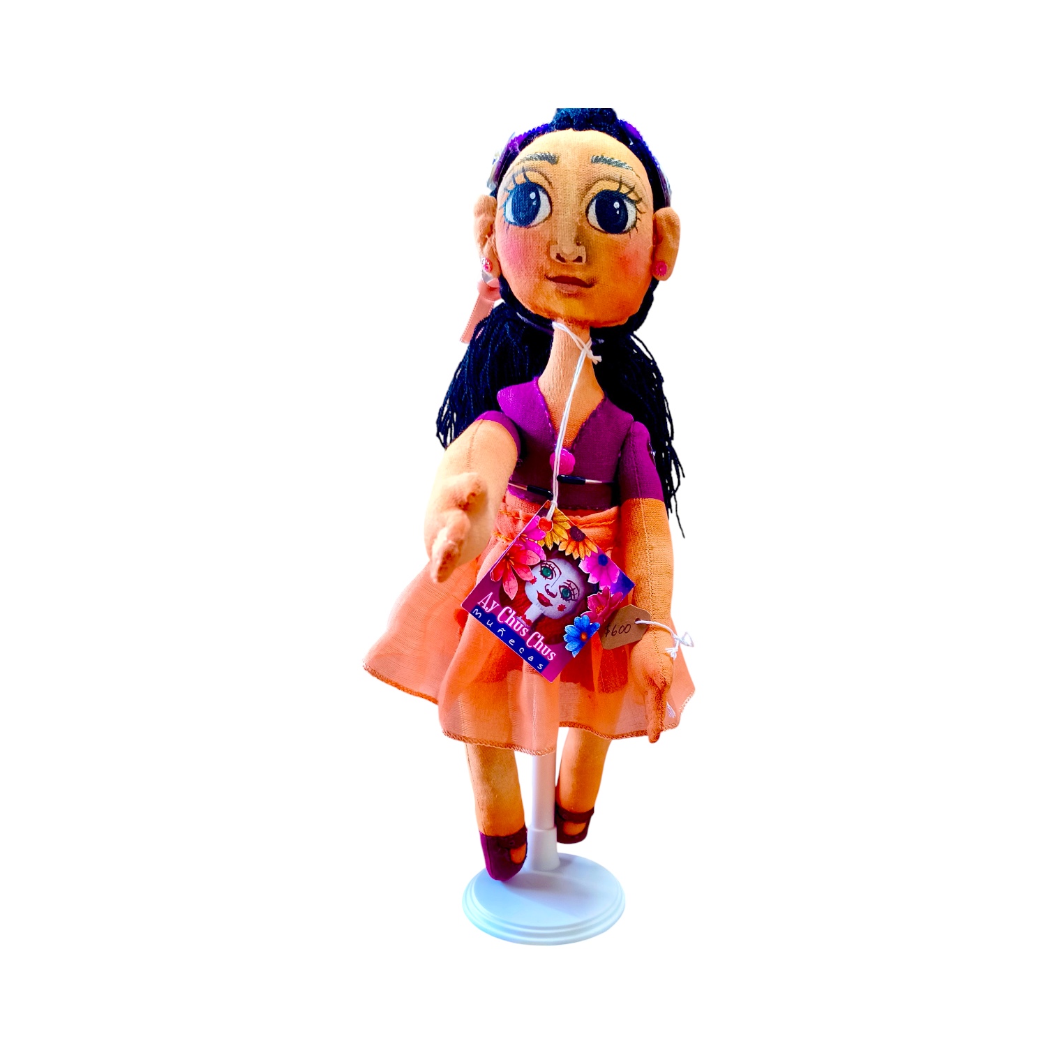 MUÑECA BAILARINA MORADA