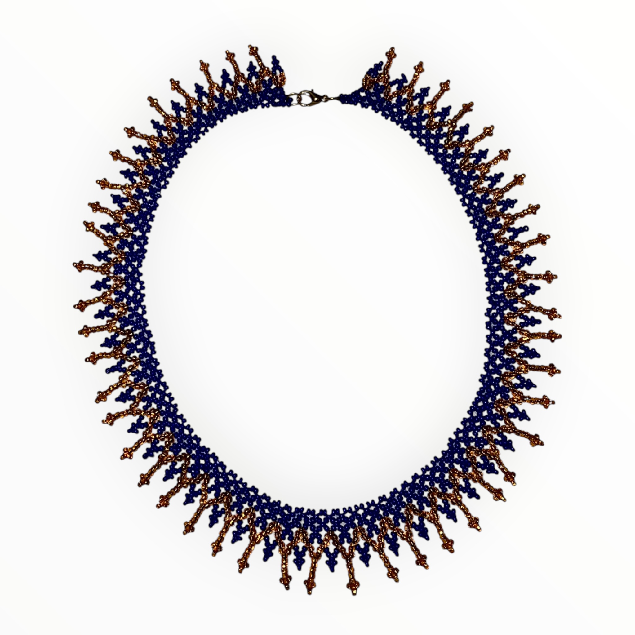 Gargantilla Azul y Oro