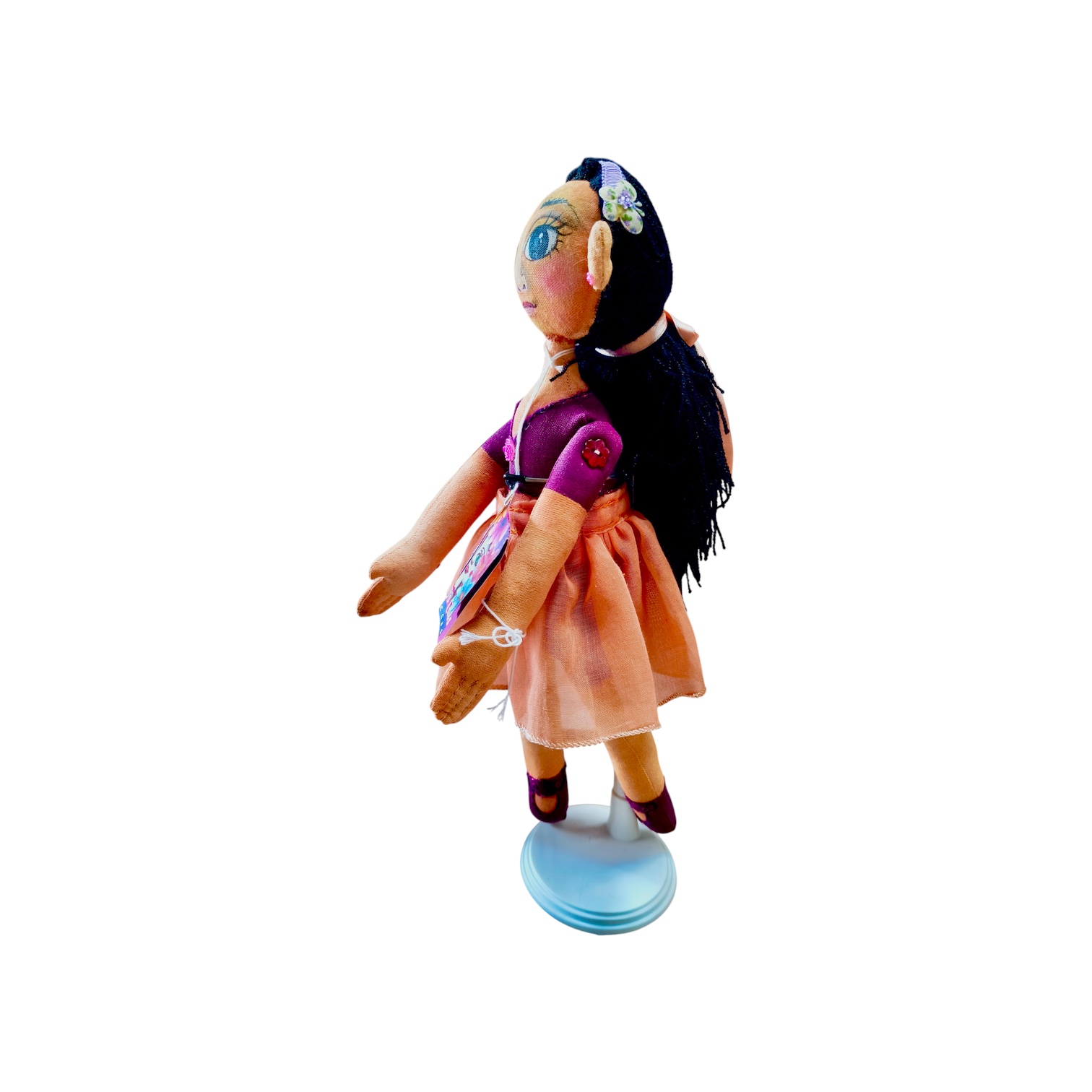 MUÑECA BAILARINA MORADA