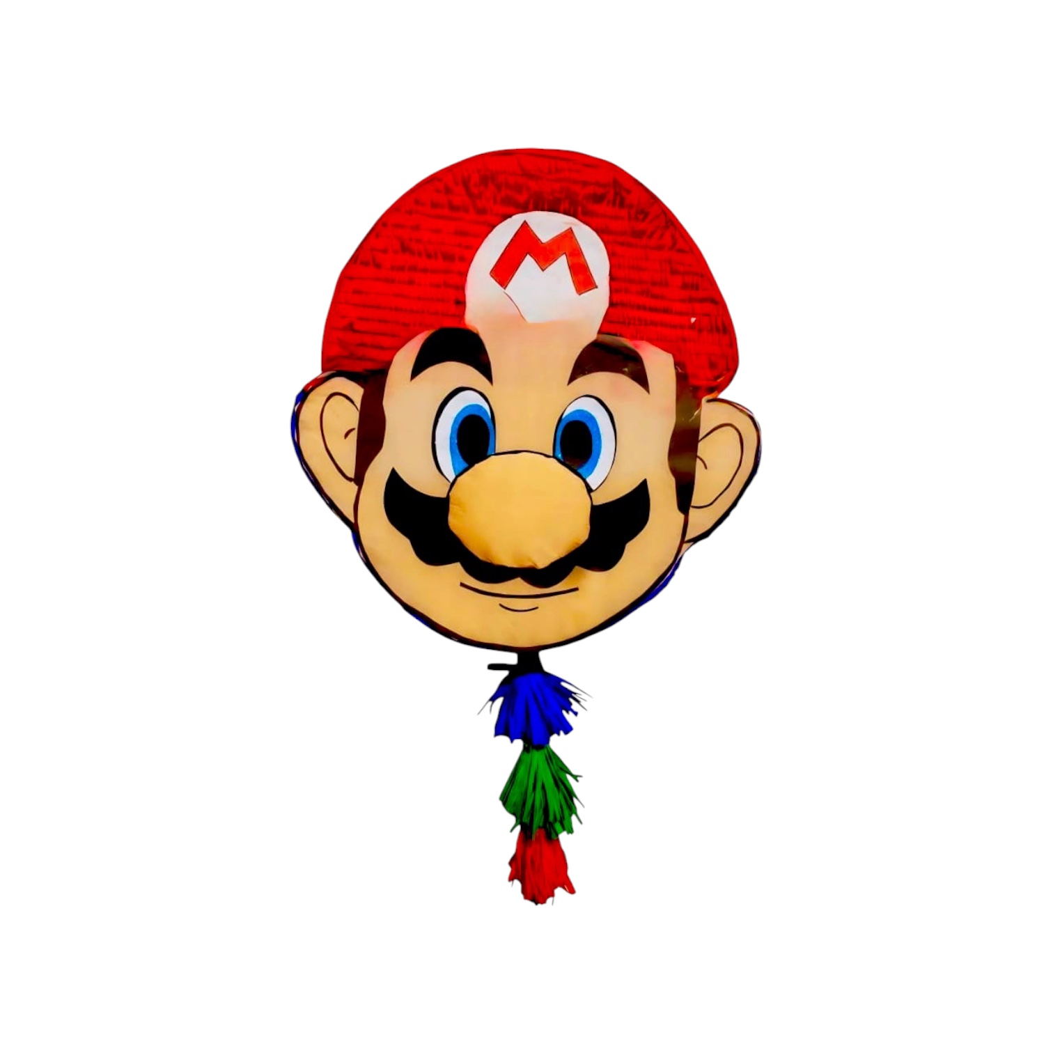 PIÑATA DOBLE CARA DE MARIO Y LUIGUI