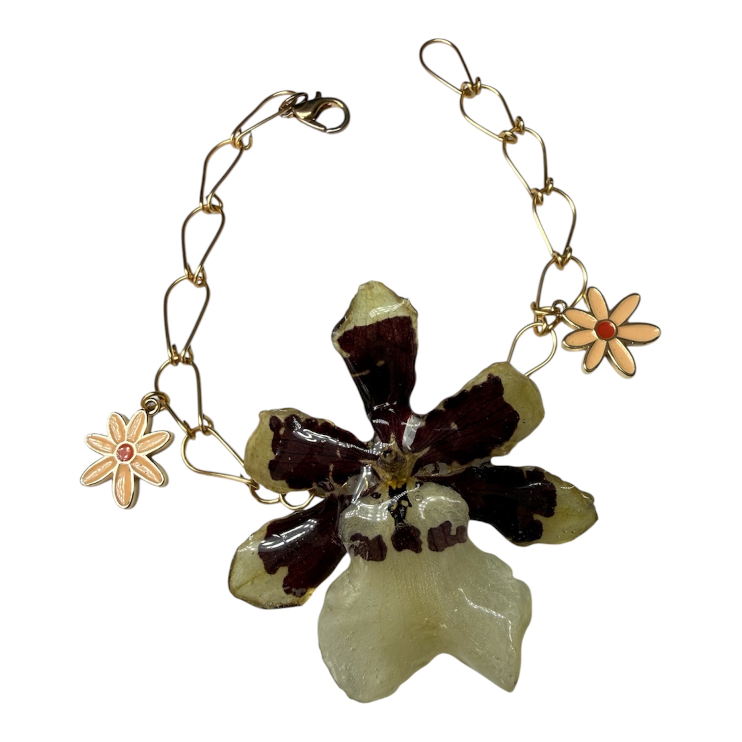 Pulsera de orquídea